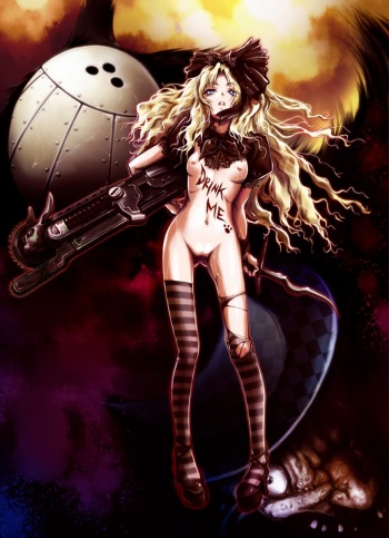 Alice au pays des merveilles compile cover