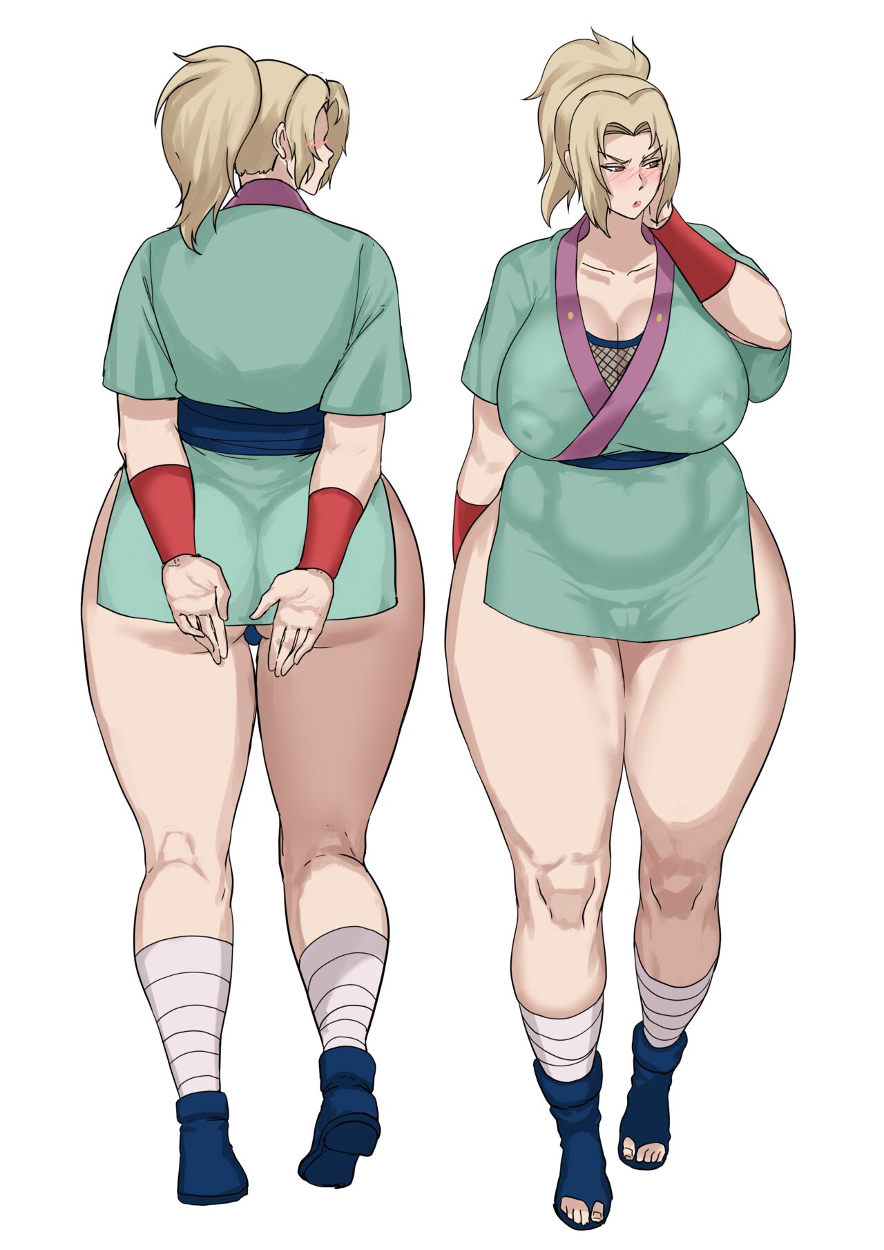Tsunade With Her Young Outfit page 1 full
