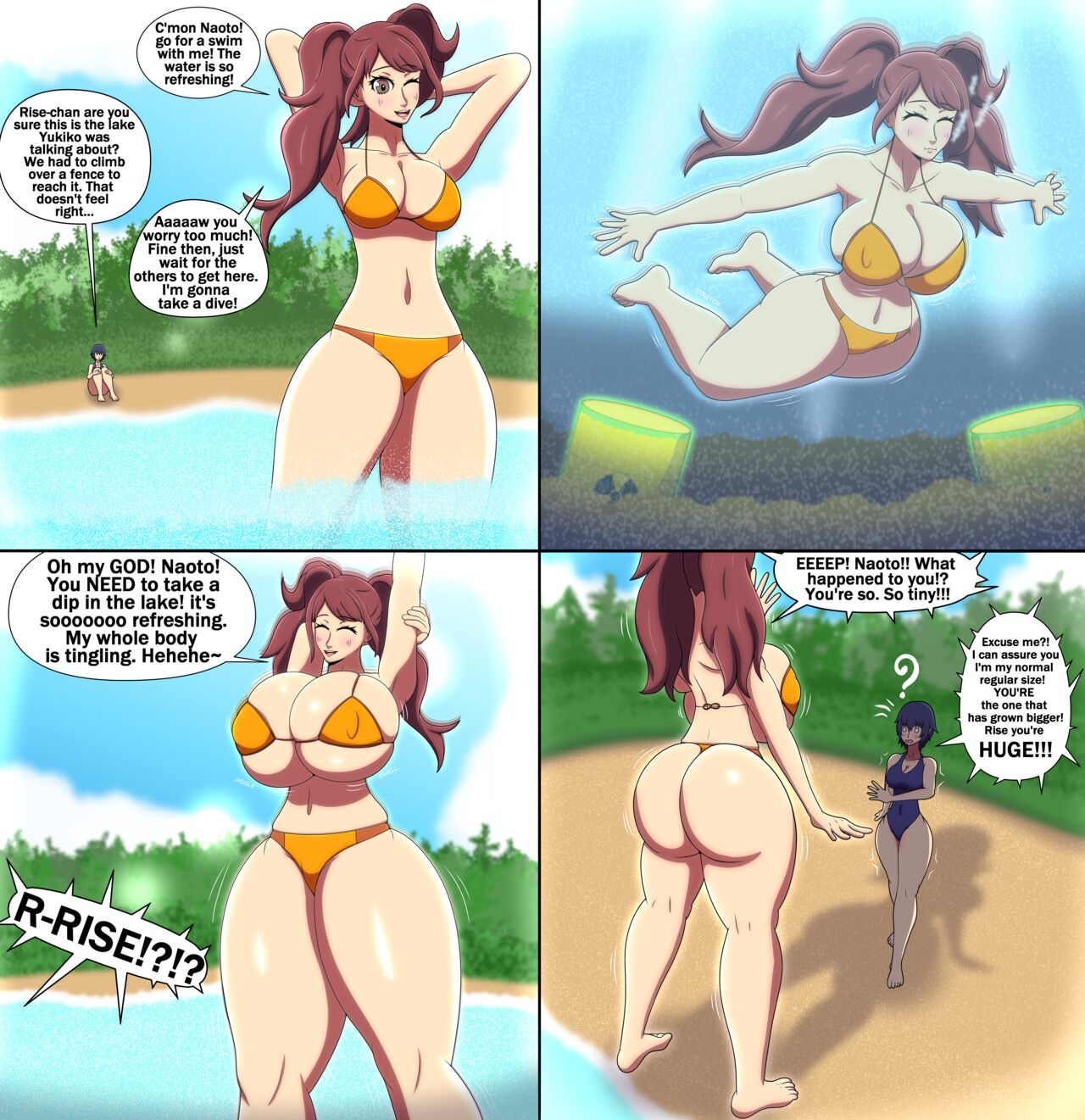 Giant Lake of Growth page 1 full