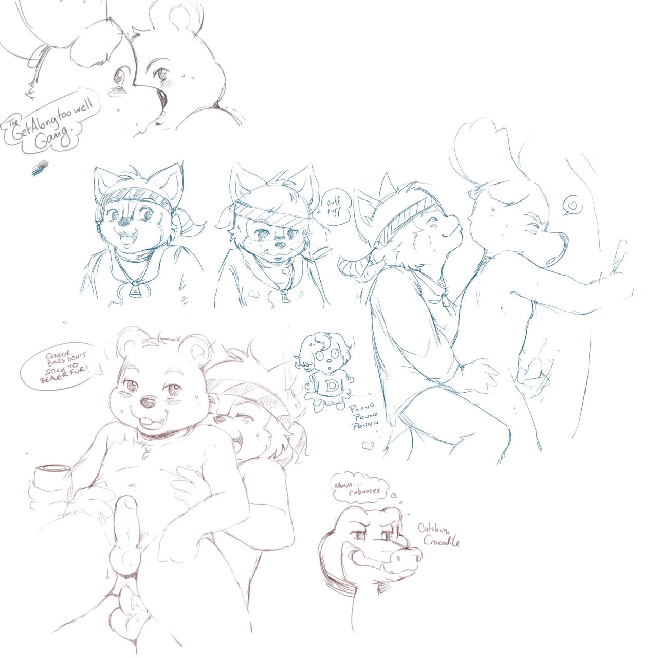 The Get Along Gang - The Gay Shit page 6 full