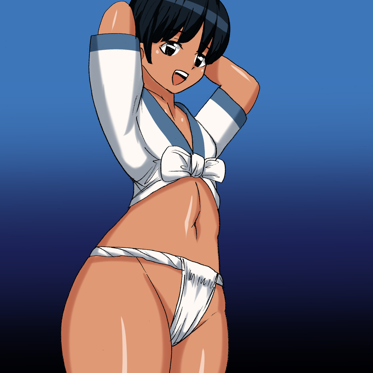 1aa Kasshoku Fundoshi Musume page 3 full