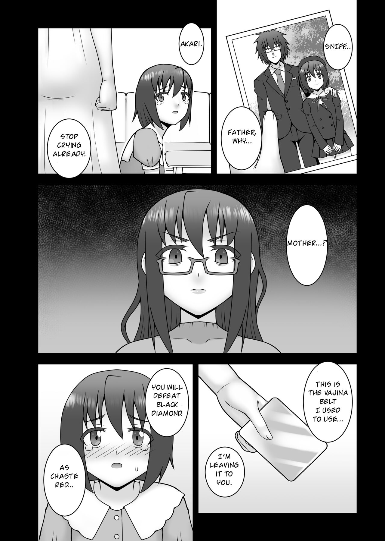 Teisou Sentai Virginal Colors Saishuuwa | Chastity Sentai Chaste Colors Ch. 6 page 4 full