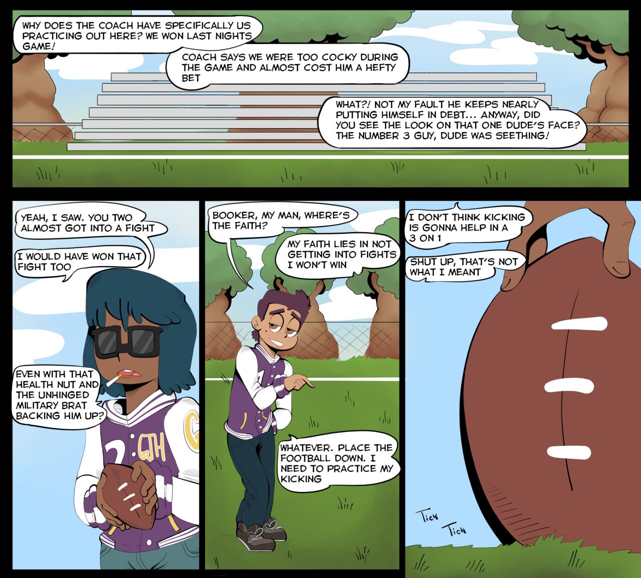 The Sinclairs &amp; Eclairs: Family Discussion page 1 full