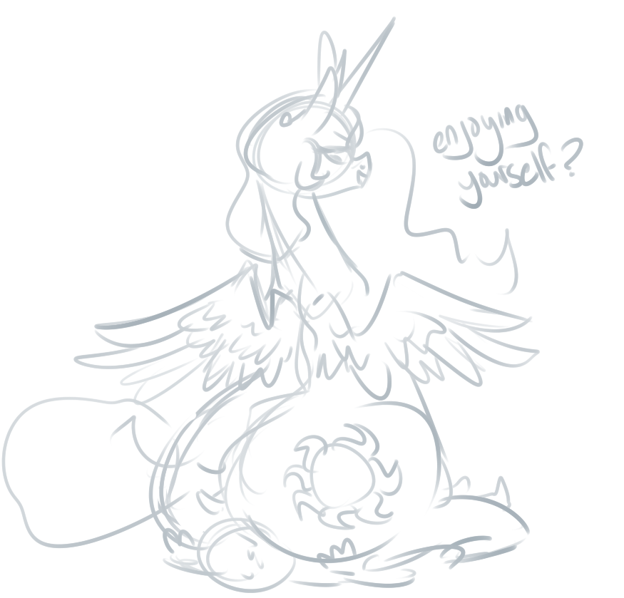 Celestia Doesn't Mind Your Sex Or Race, If You Don't Mind Her Sitting On Your Face page 4 full