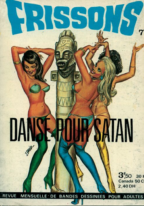 PFA - Frissons #07 Danse pour satan - b L'inspecteur Bethomieu page 1 full
