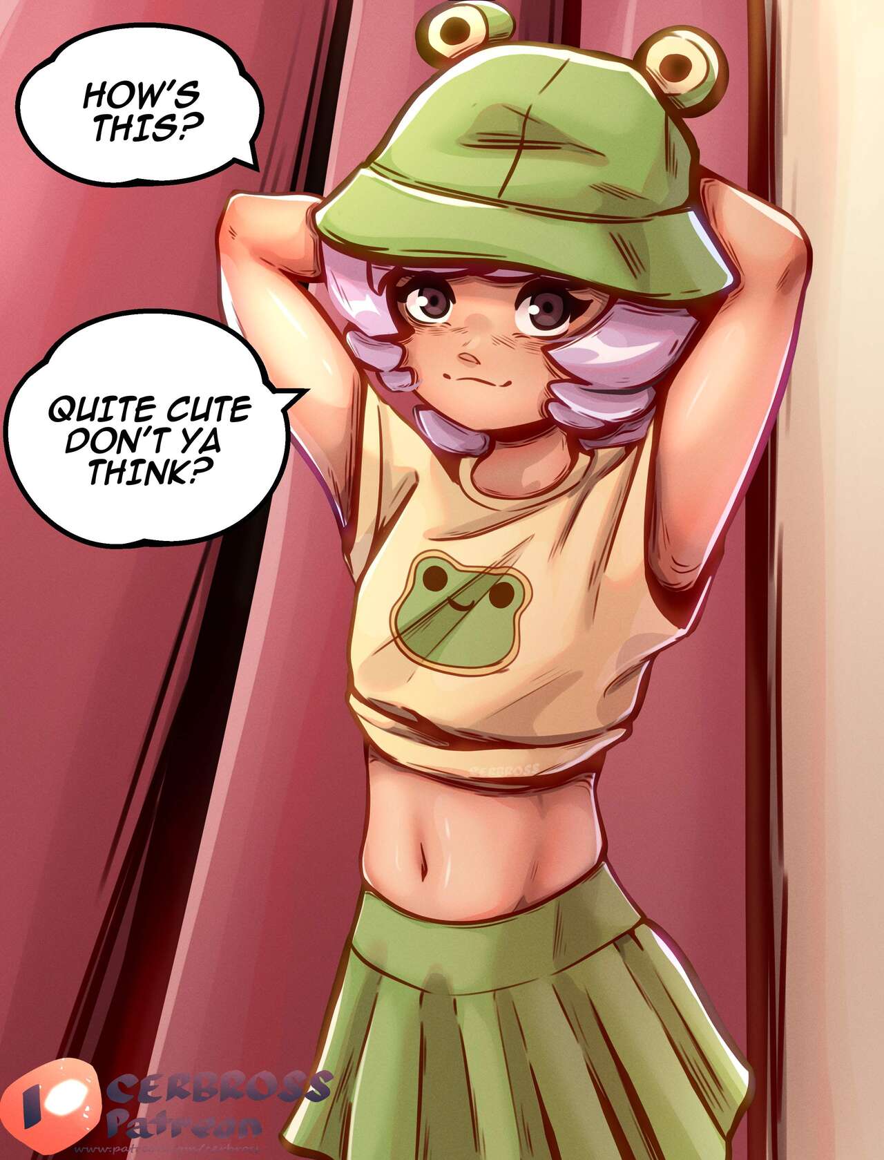 Najimi Tries On Clothes page 3 full