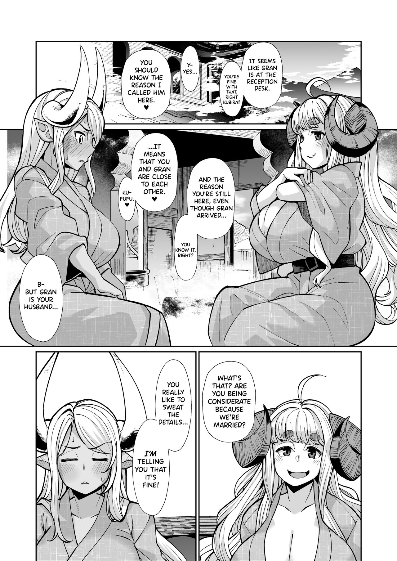 Kumbhi-Anira no Pakohame Kodakara Onsen Jou | Kubi-Anila's Sex at the "Blessing-With-Children" Onsen Part One page 6 full