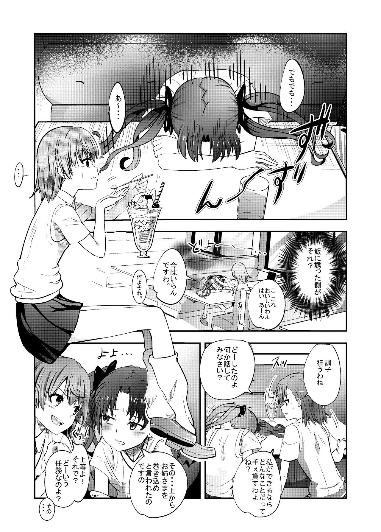Toaru Kagaku no Kairaku Ochi page 3 full