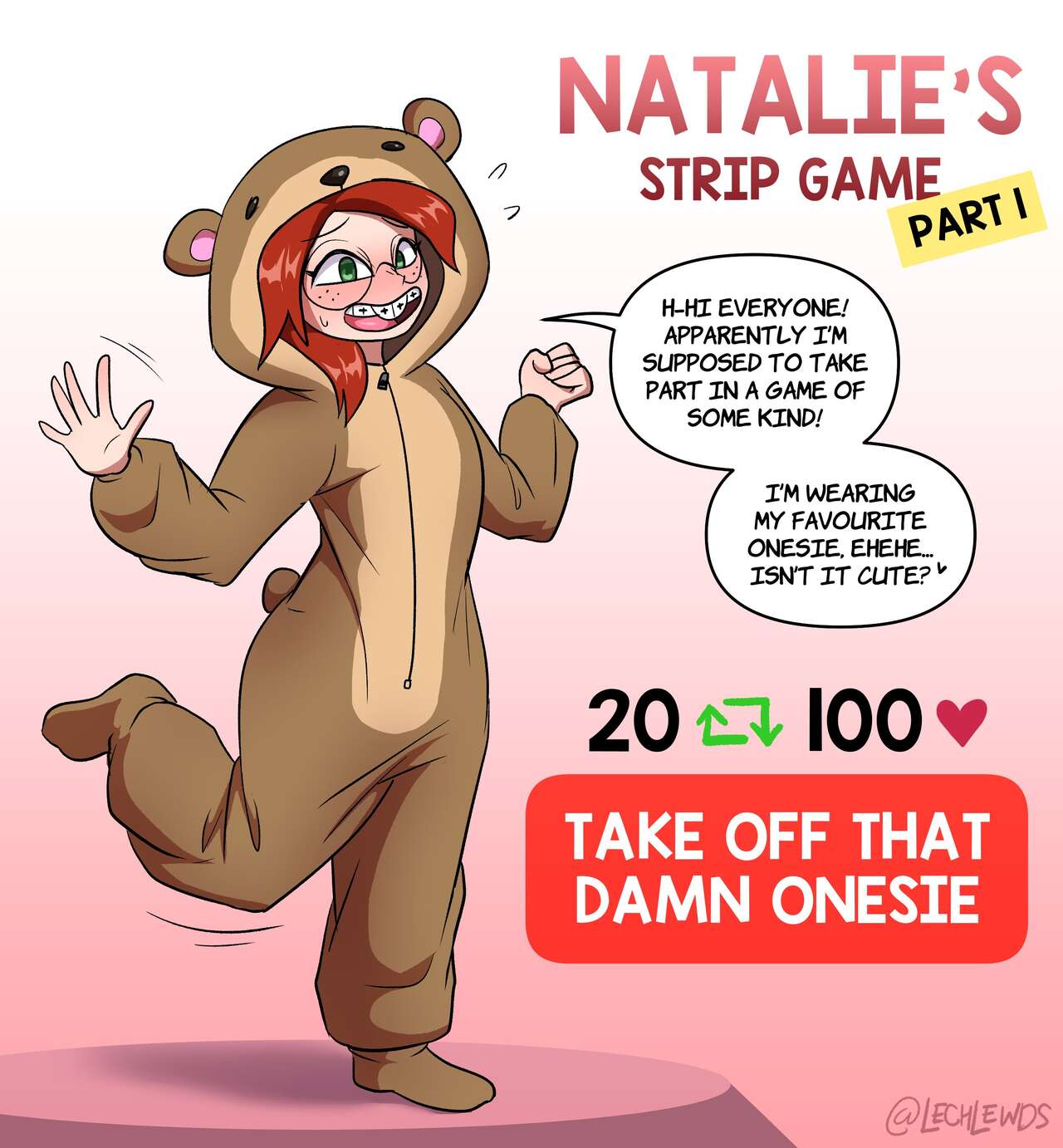 Natalie's Strip Game page 1 full