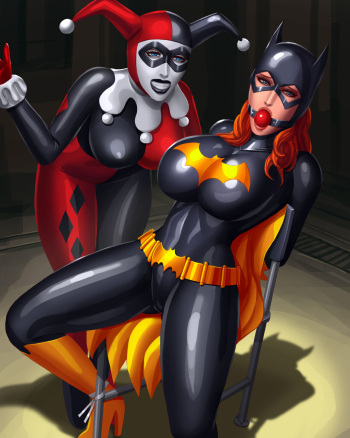Batgirl in distress cover