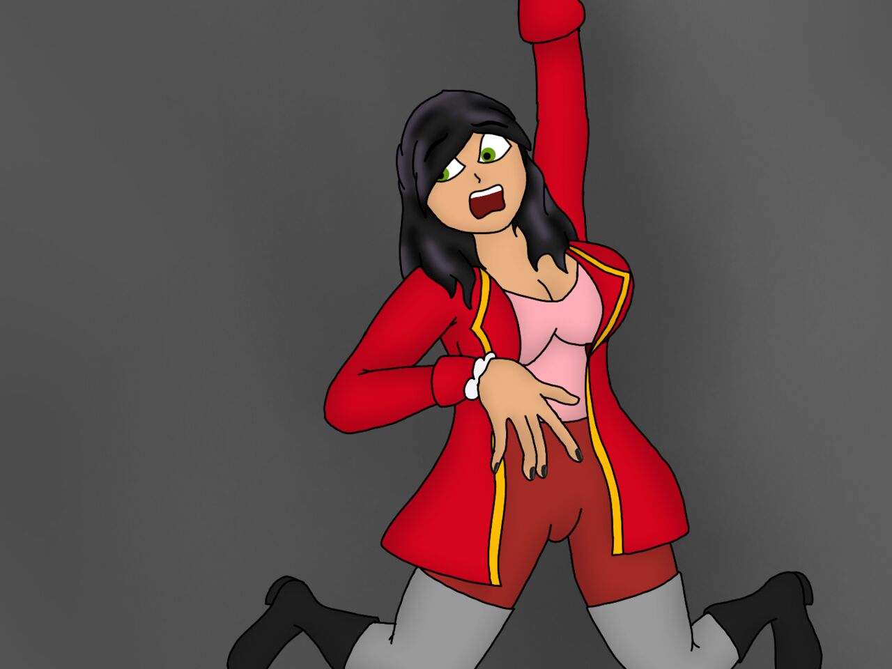 Female!Captain Hook VS Crocodile artworks by MsHook/IndecentLasses page 9 full