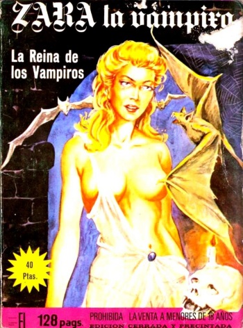 Zara la vampira n.1 - La Reina de los Vampiros cover