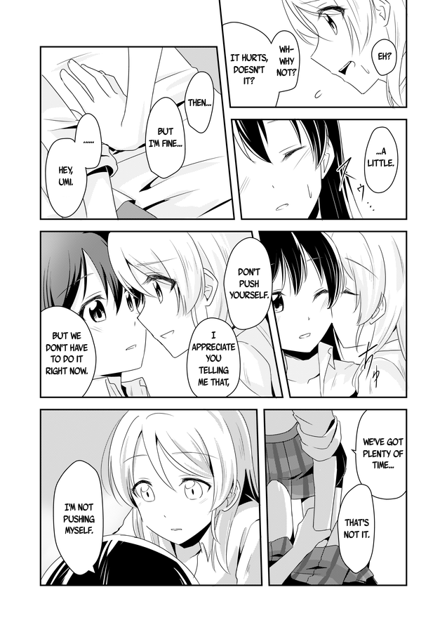 EliUmi ga Yuri Ecchi suru Hon | EliUmi Have Yuri Sex page 5 full