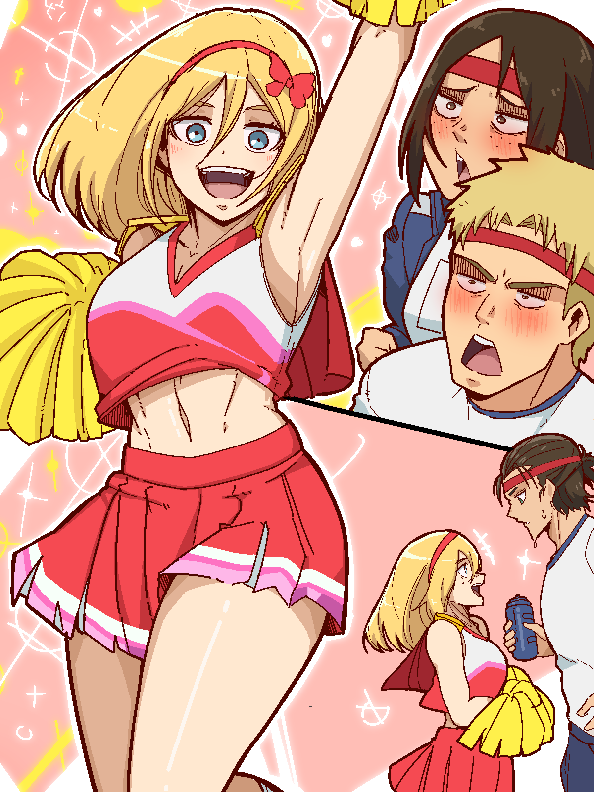 Cheerleader Christa ✽-/✽ page 3 full
