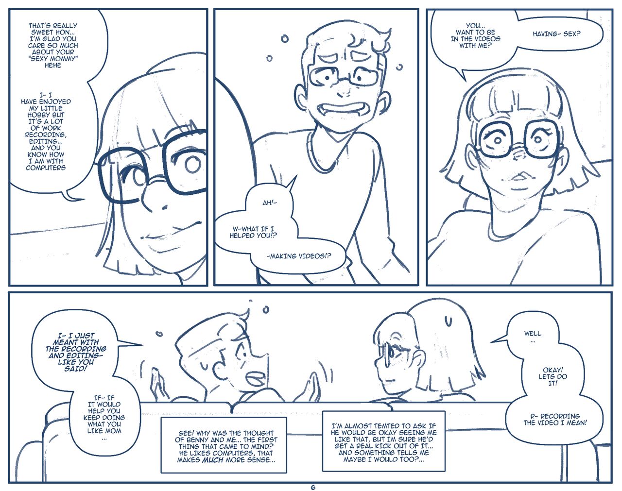 Son finds his mom online 1+2 page 10 full
