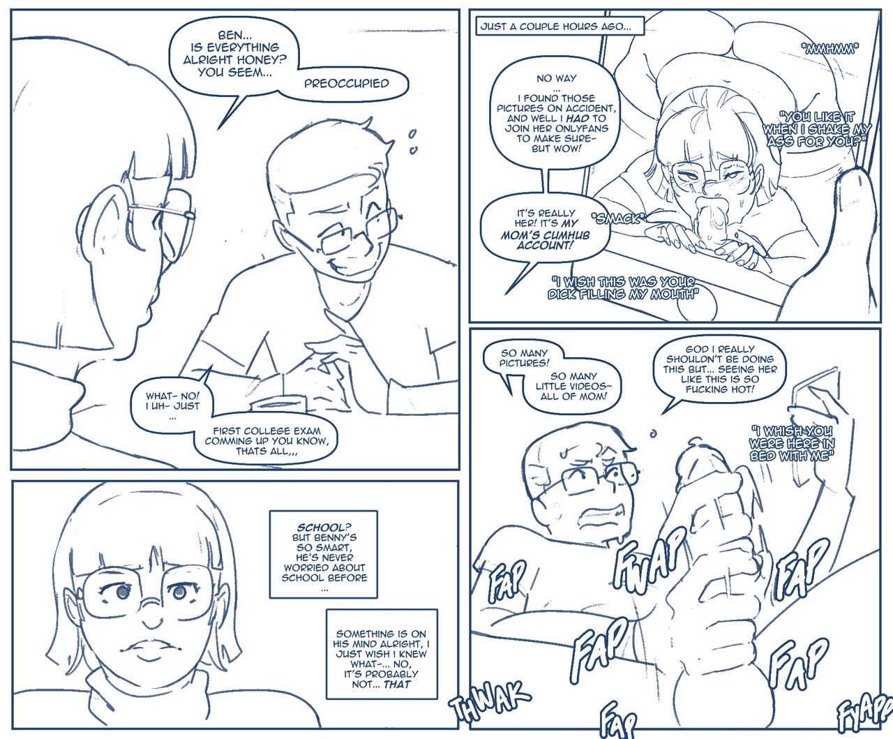 Son finds his mom online 1+2 page 5 full