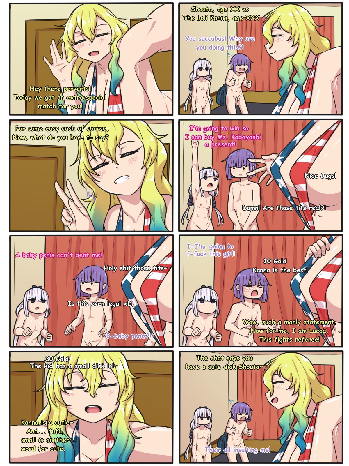 Kanna &amp; Lucoa vs Shouta page 1 full