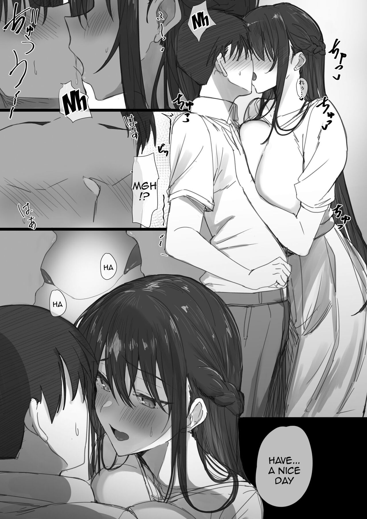Ki ga Tsuyoi Seiso na Hitozuma Reijou ga Netorareru made no Ichibu Shijuu II | The Whole Story of How a Neat and Proper Strong Willed Young Housewife Ended Up Doing NTR II page 9 full