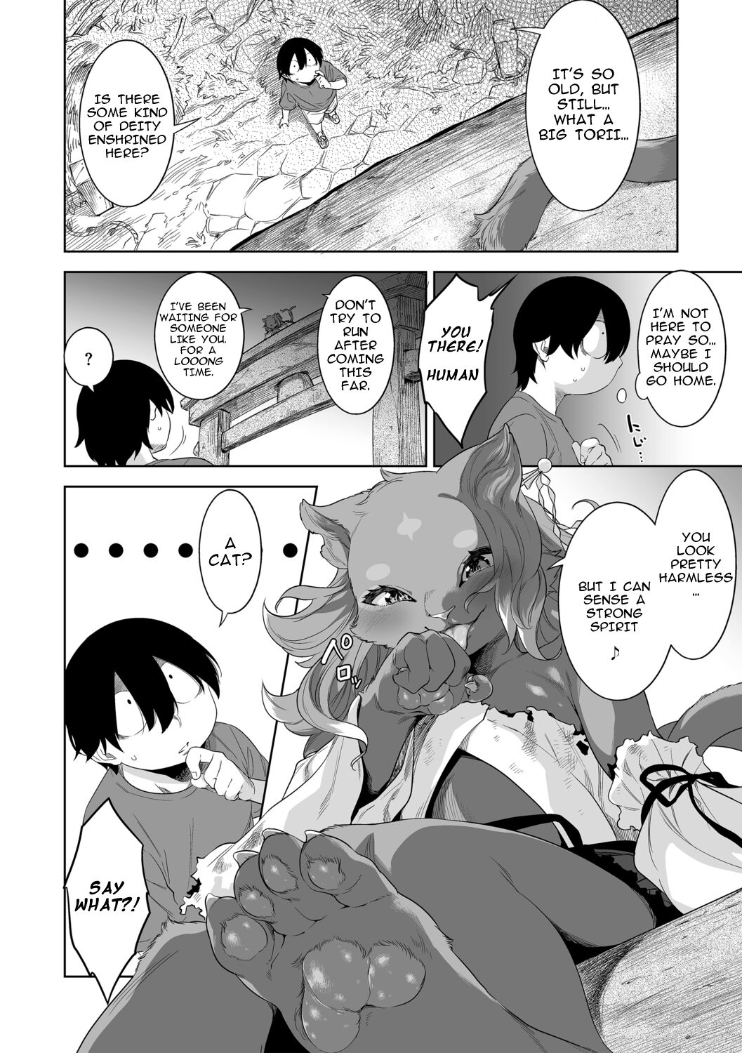 Kakekeke Episode 7, Mountain Guardian Cat page 6 full
