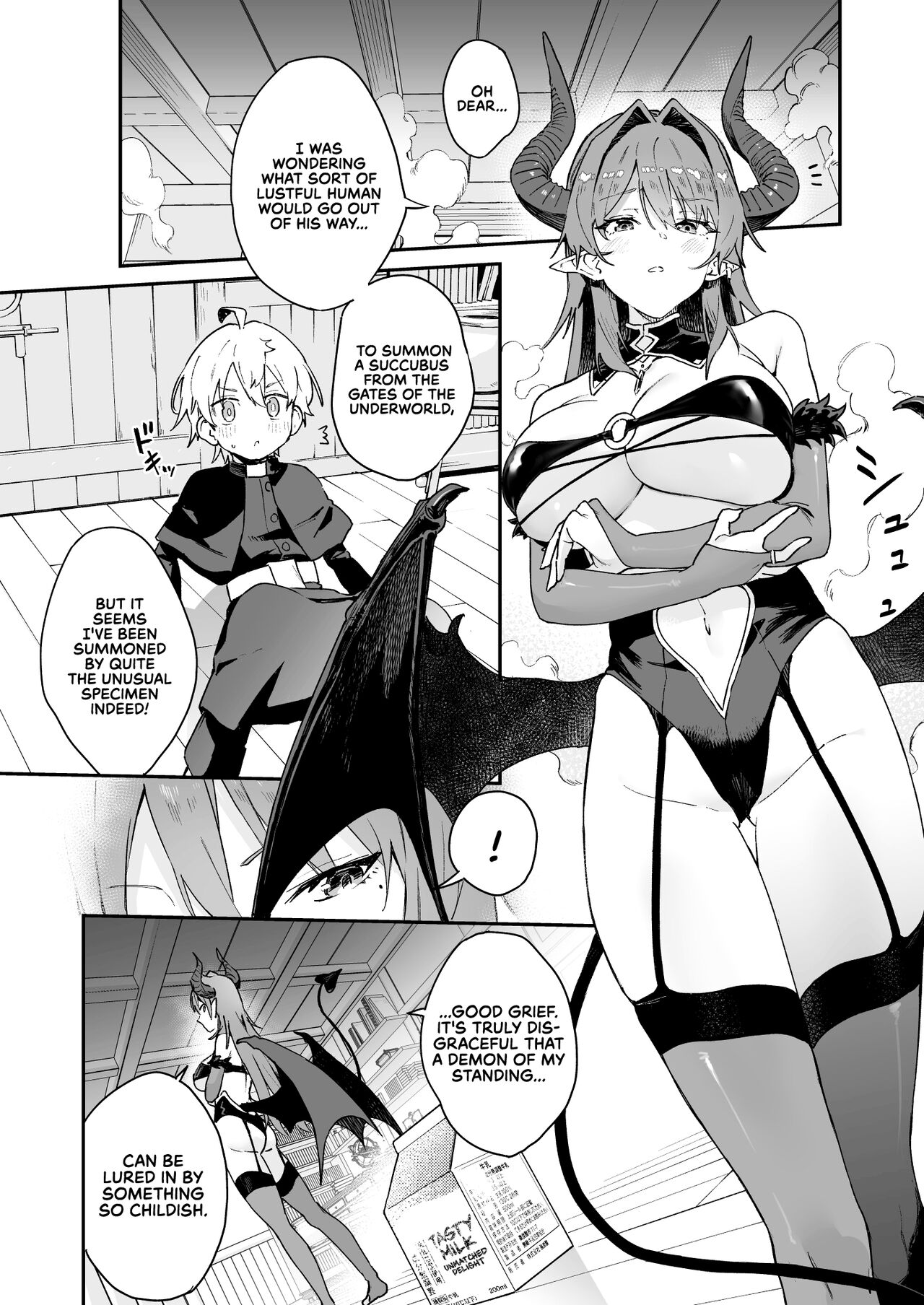 Inma Onee-san ni wa Ecchi na Oshioki de Tatakaun da yo! | I'll Fight the Lewd Succubus Lady With Sexual Punishments! page 5 full