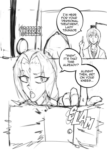 Tsunade's assistance WIP cover