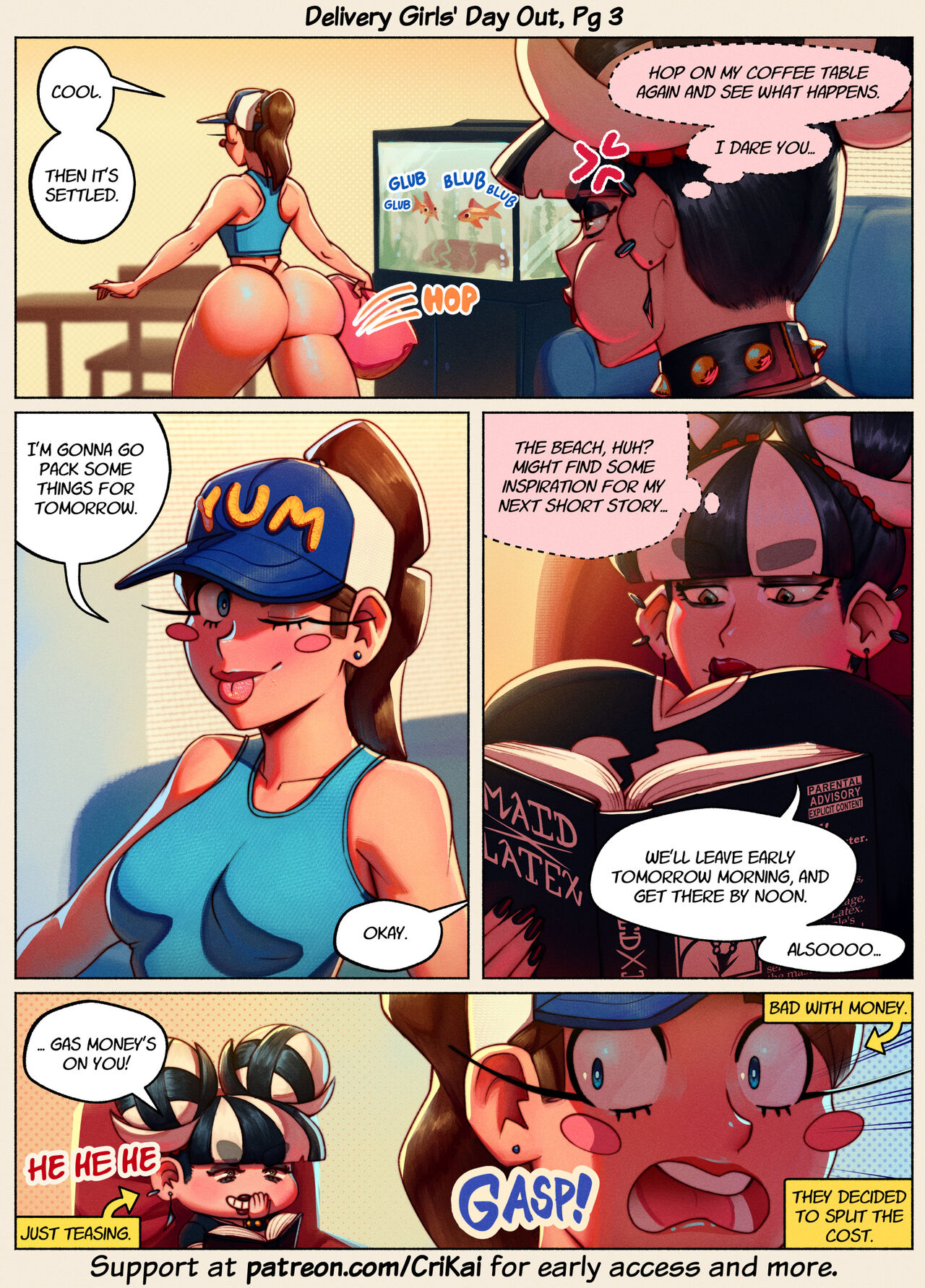 Delivery Girl's Day Out page 4 full