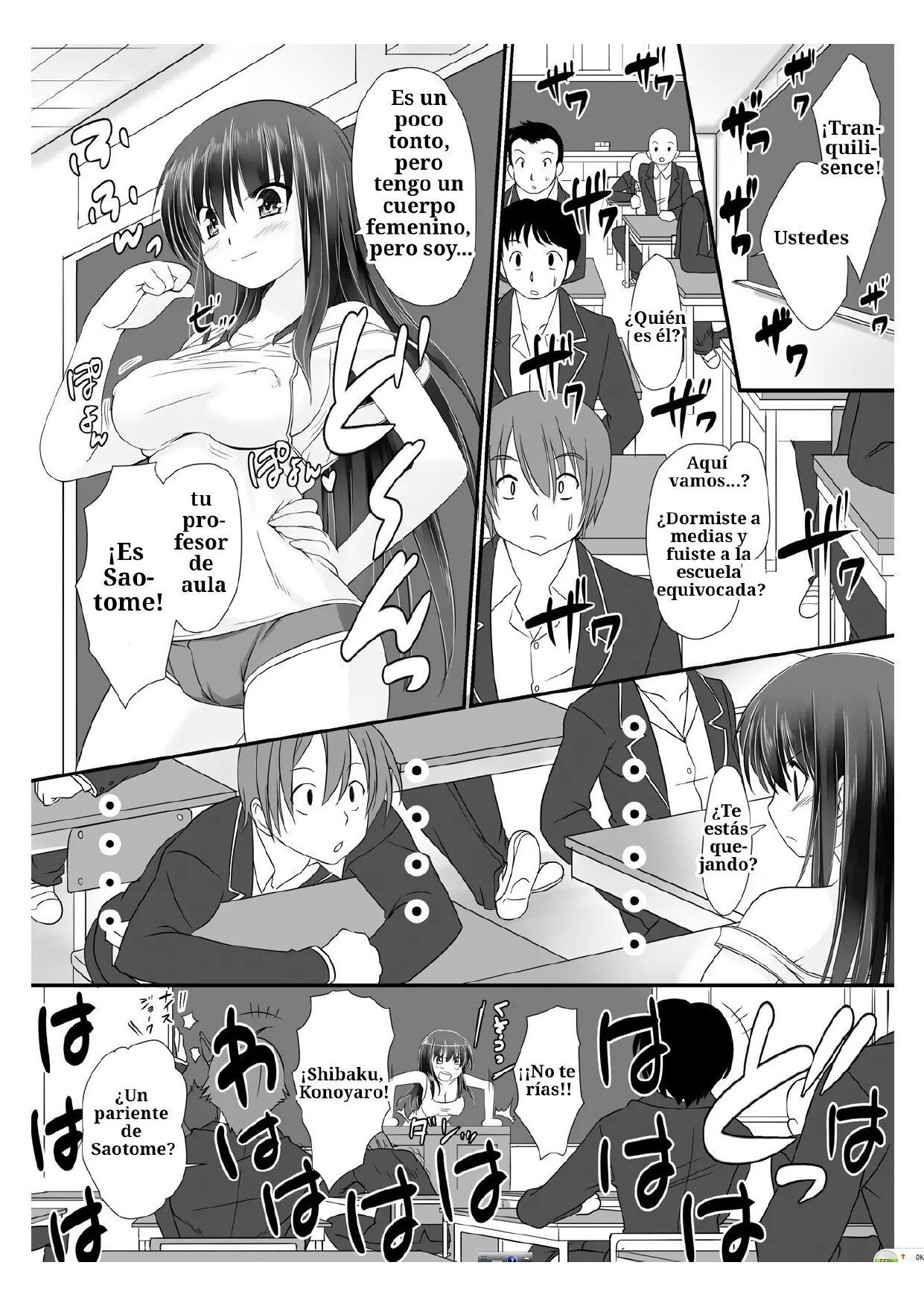 Tennyuu Sensei ~Danshikou no Kiraware Kyoushi ga Nyotaika Shitara~ 1 page 5 full