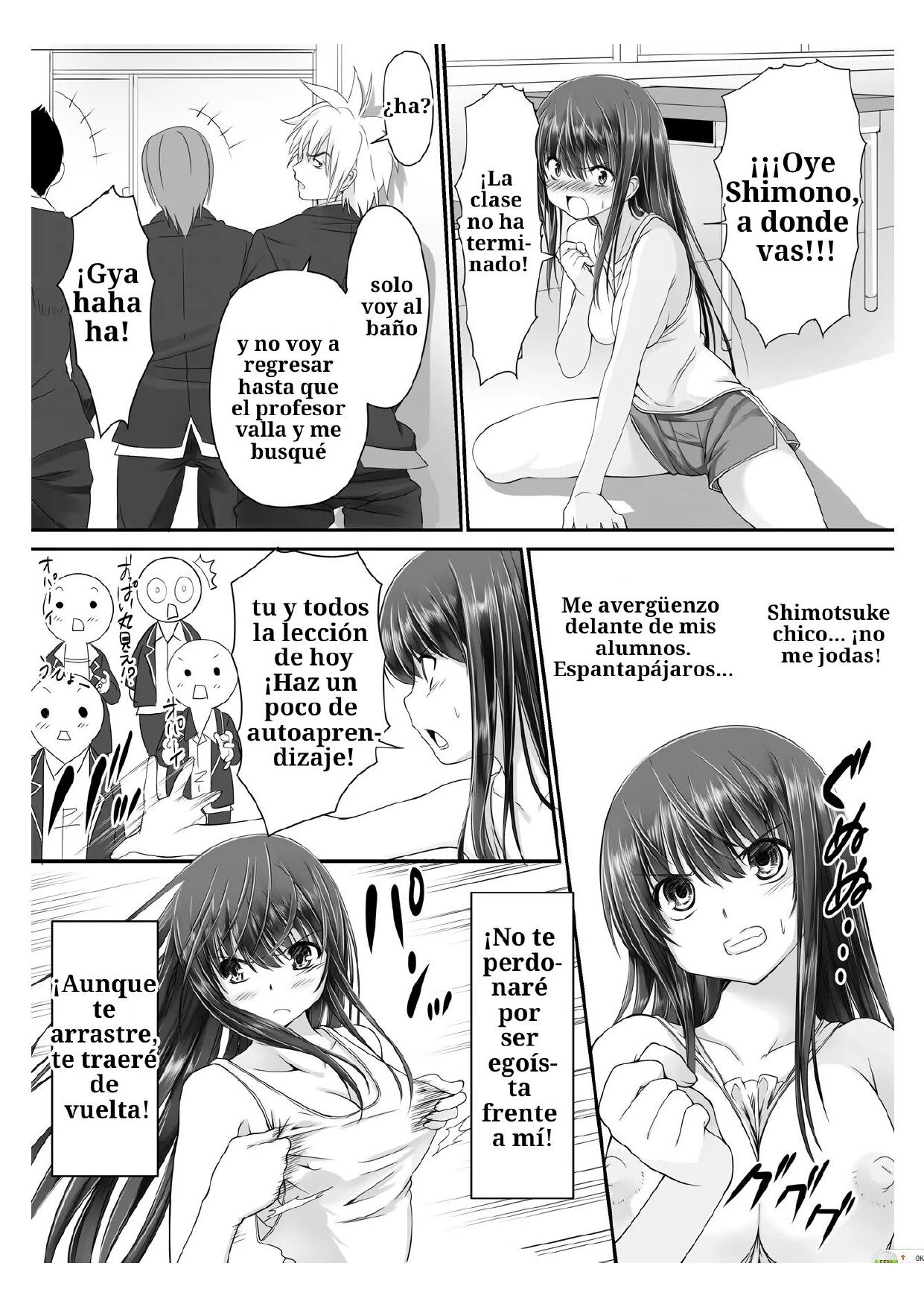 Tennyuu Sensei ~Danshikou no Kiraware Kyoushi ga Nyotaika Shitara~ 1 page 9 full