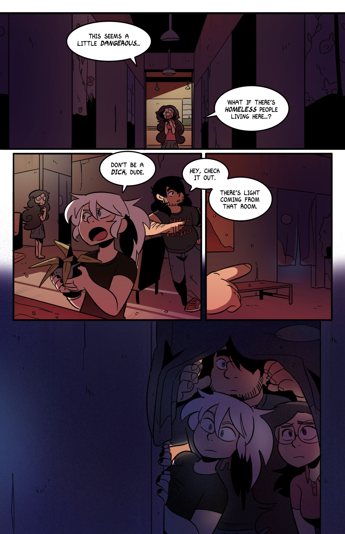 The Rock Cocks - Track 9: Bad Vibes page 8 full