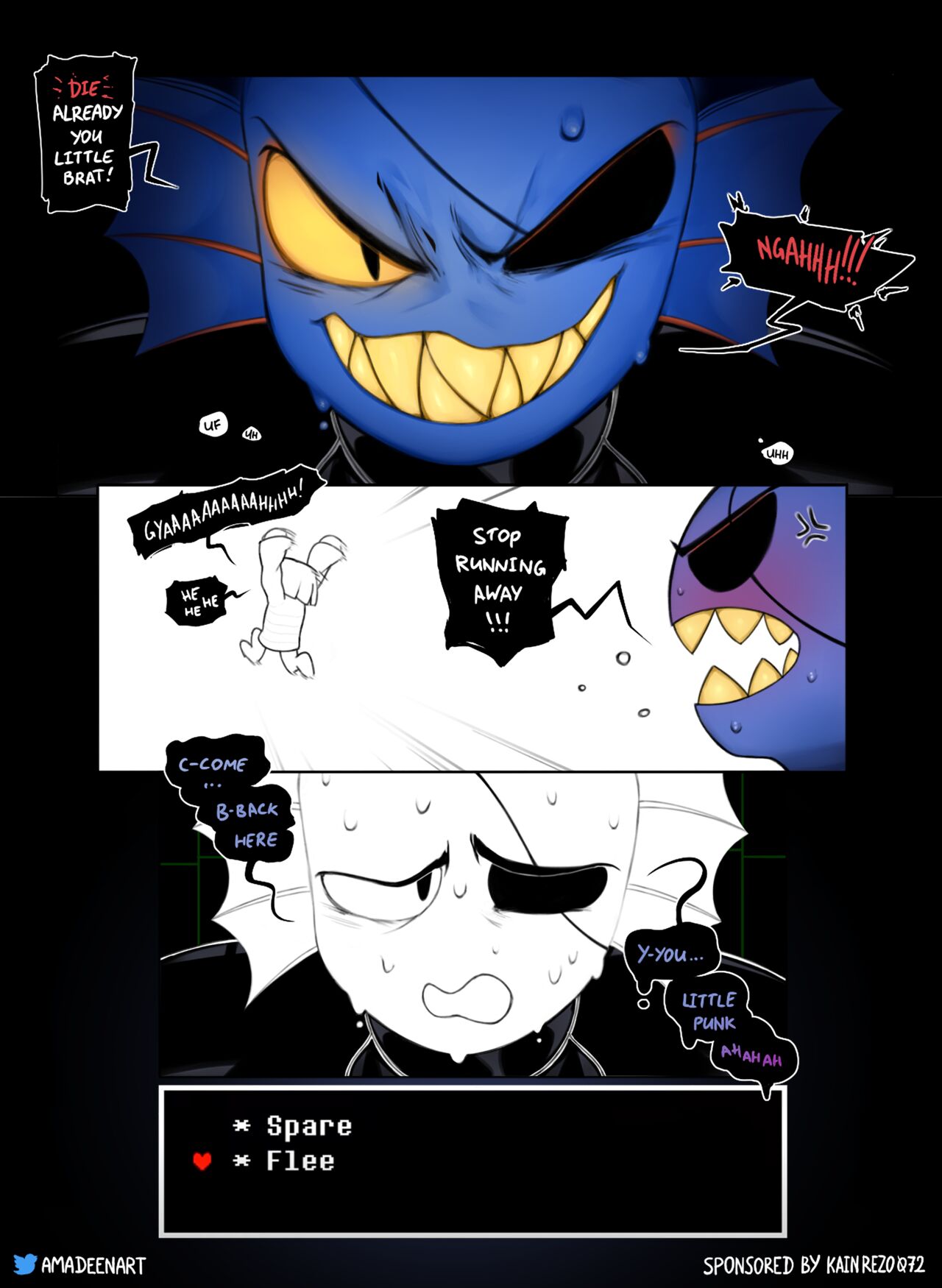 Undyne page 1 full