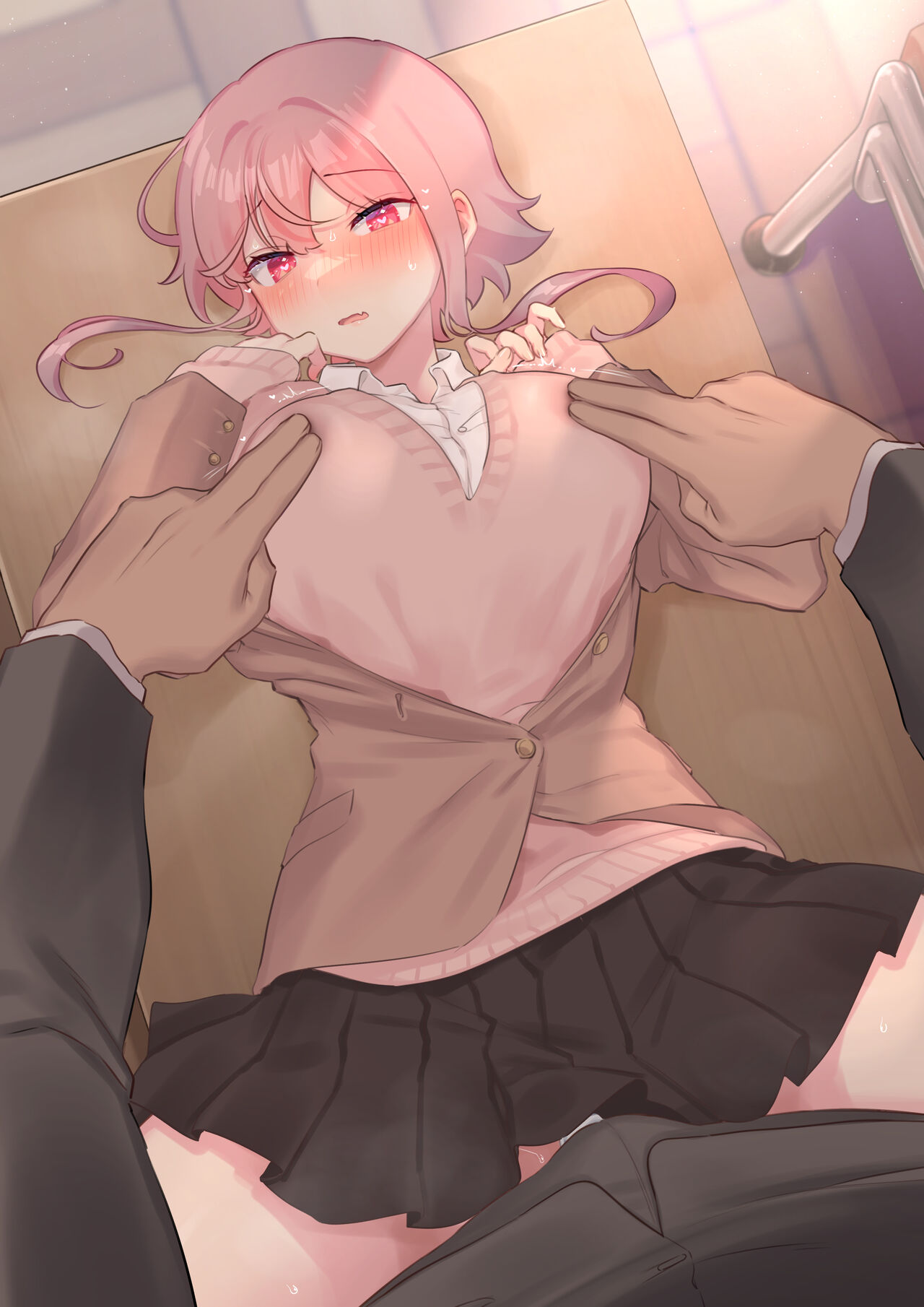 スーツ姿の先生にドキドキしちゃう女の子 page 7 full