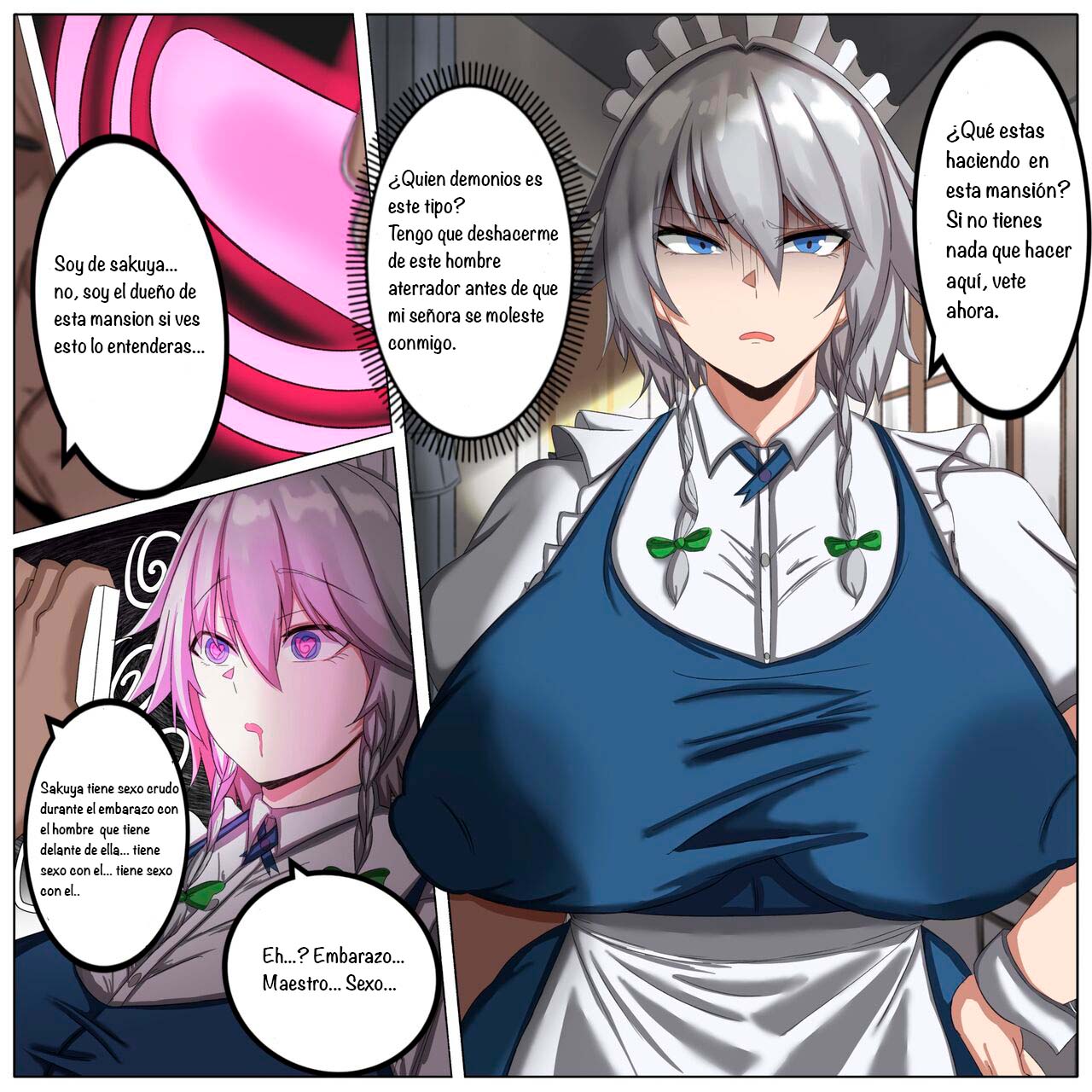 El tío de la hipnosis quiere que Sakuya quede embarazada! page 1 full