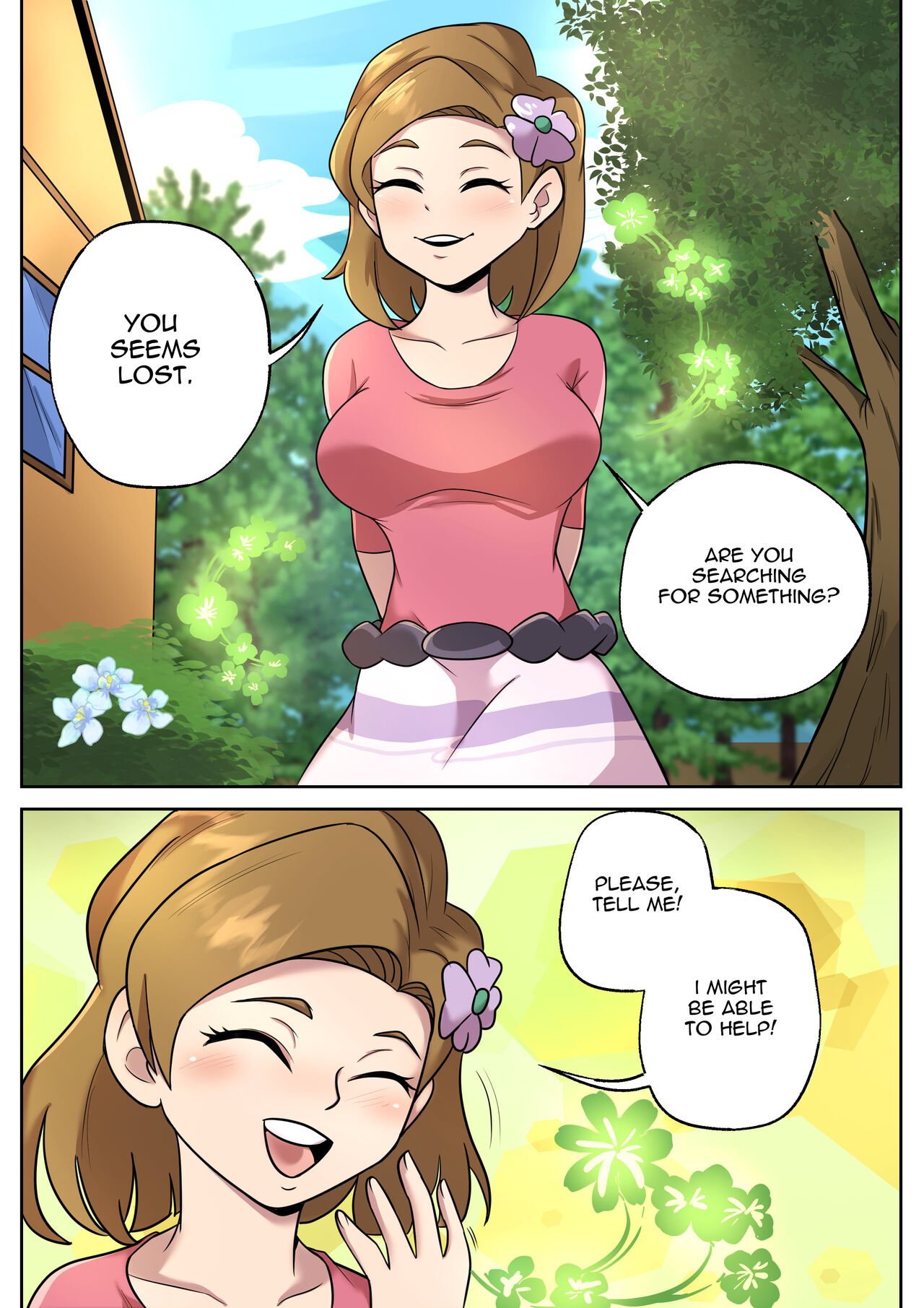 Brendan into Aroma Lady TG page 2 full