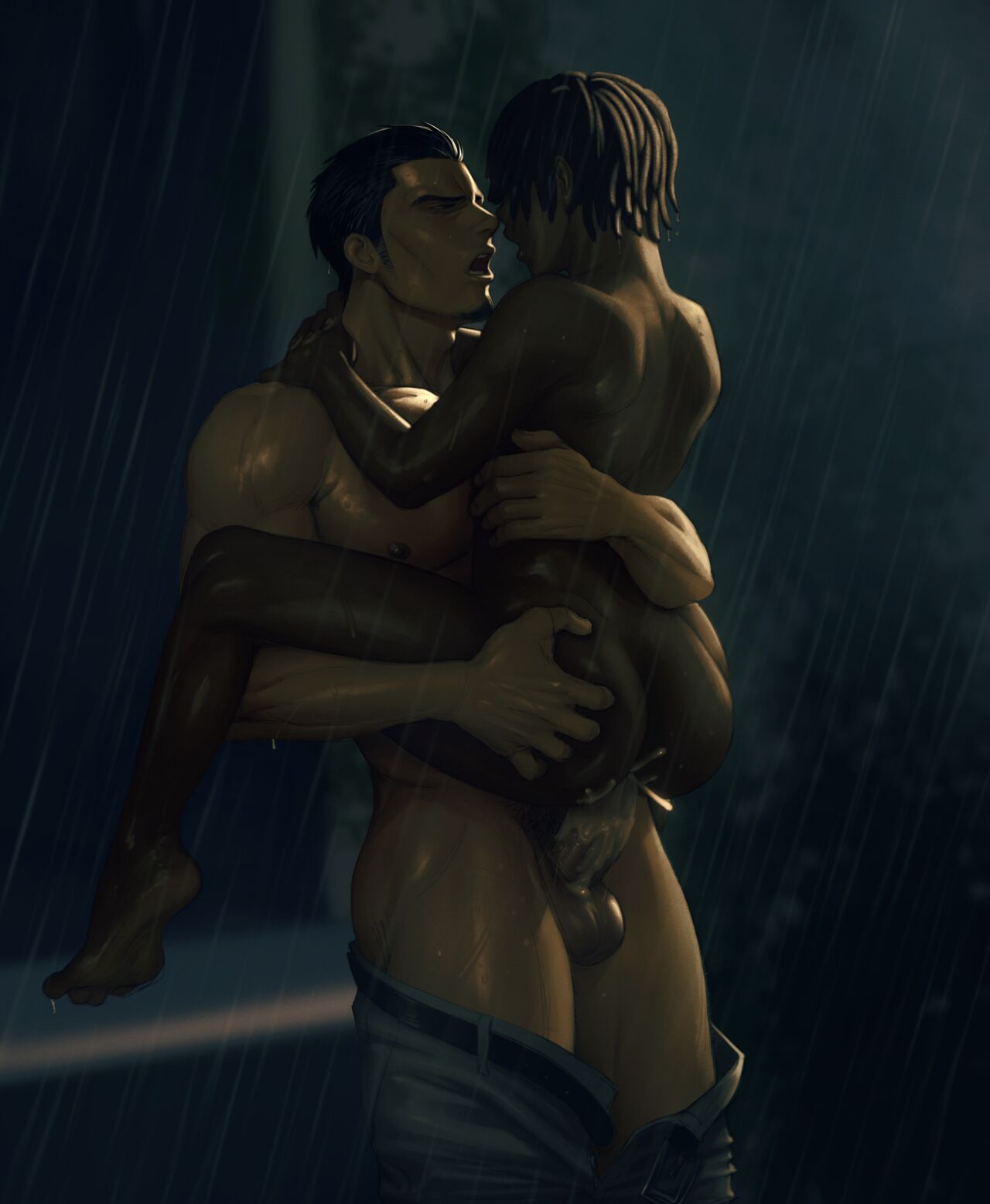Kiryu Kazuma fuckin' u in the rain ? page 2 full