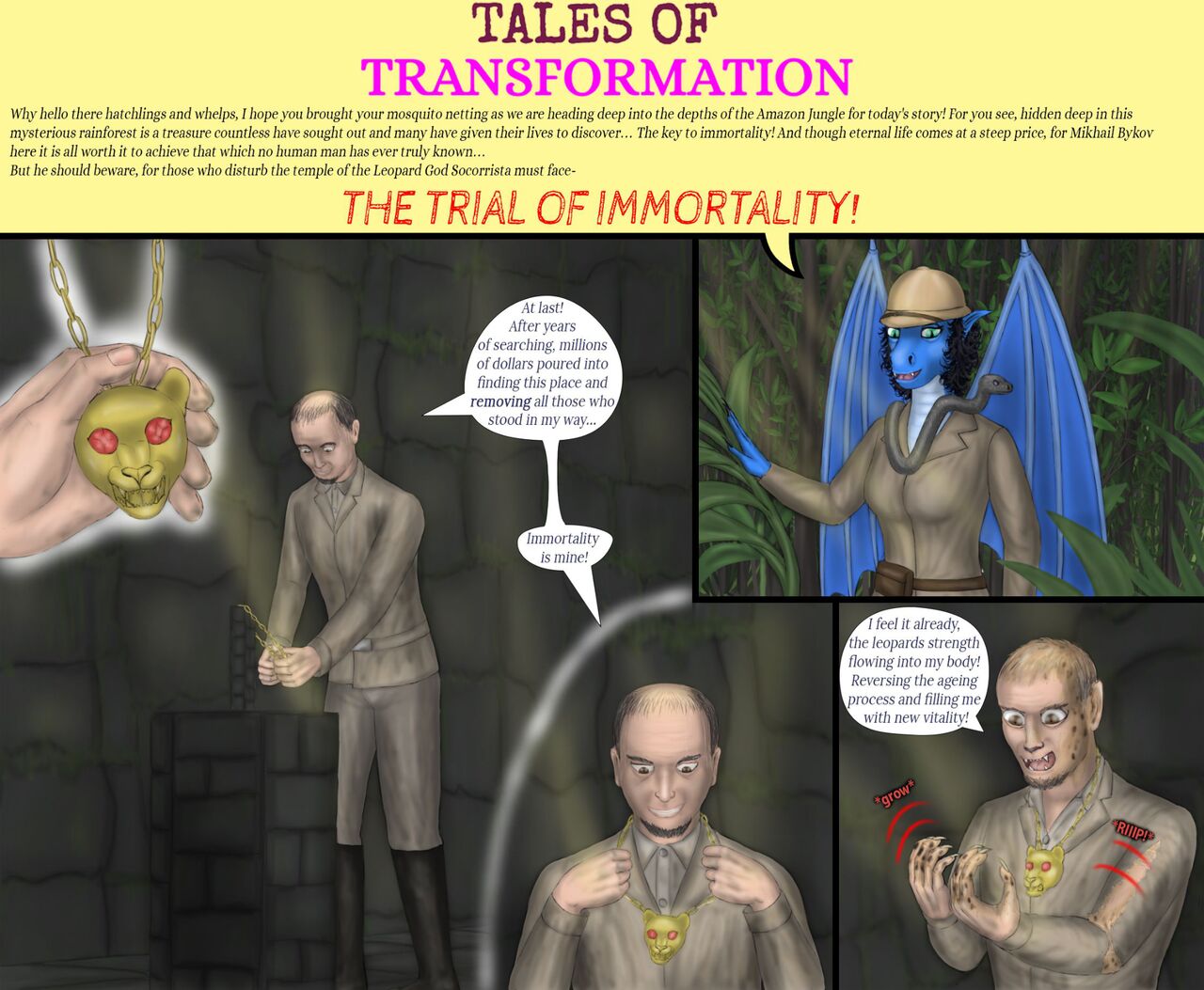 The Trial Of Immortality page 1 full