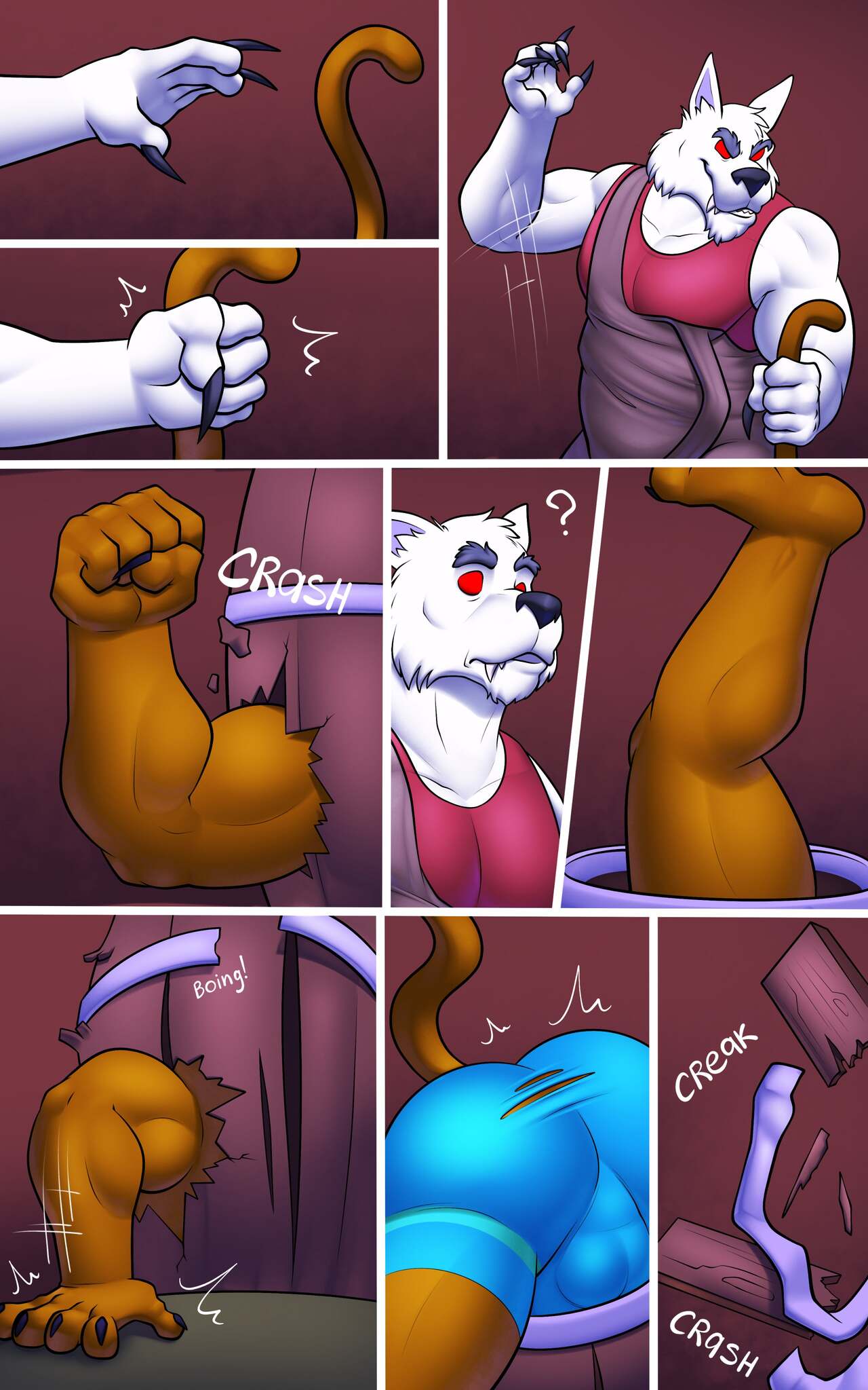 Scooby-doo and the big bad werewolf ! page 4 full