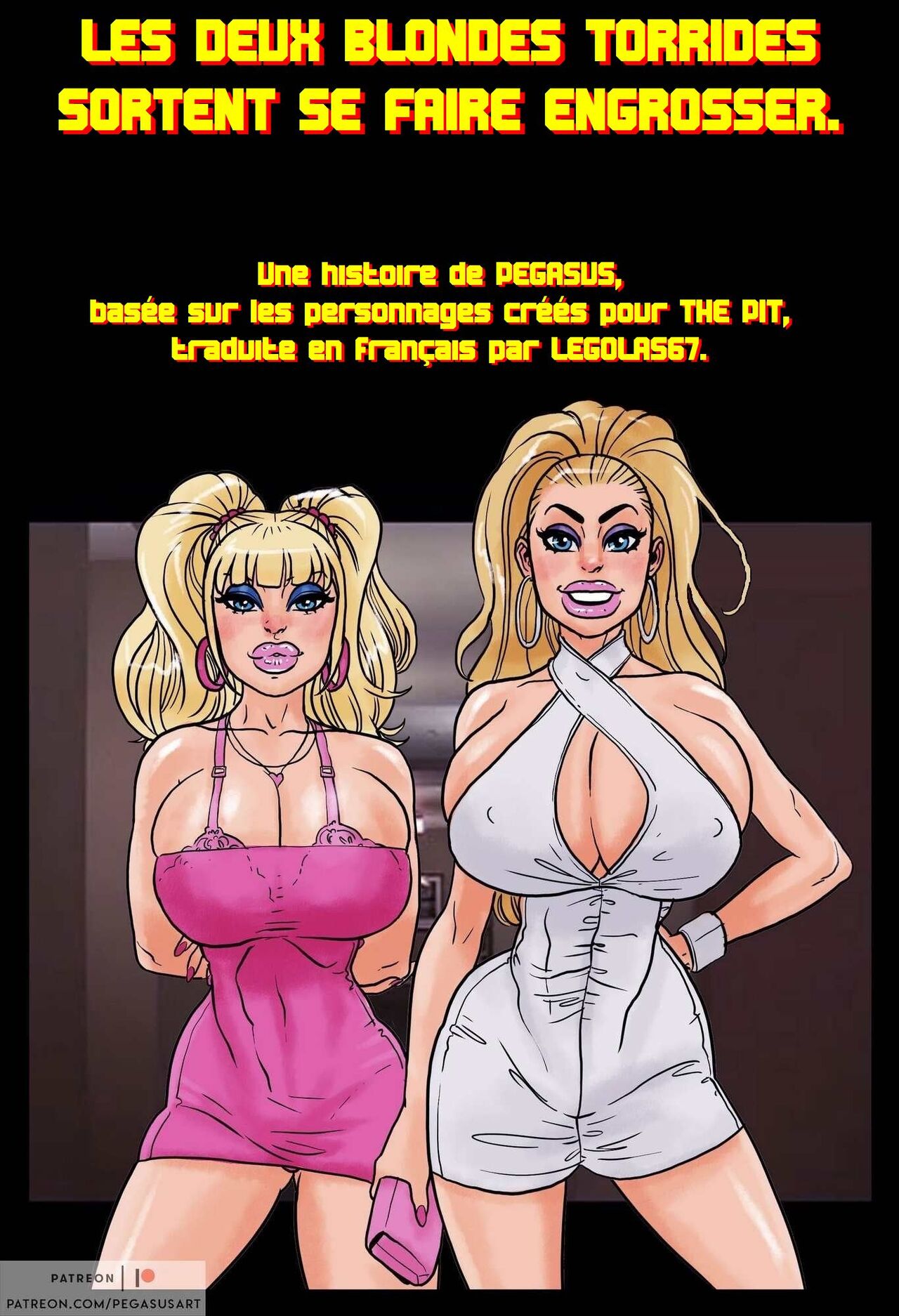 2 Hot Blondes 4 - Bred-Out 1/ Les Deux Blondes Torrides Sortent se Faire Engrosser 1 - COMPLET page 1 full