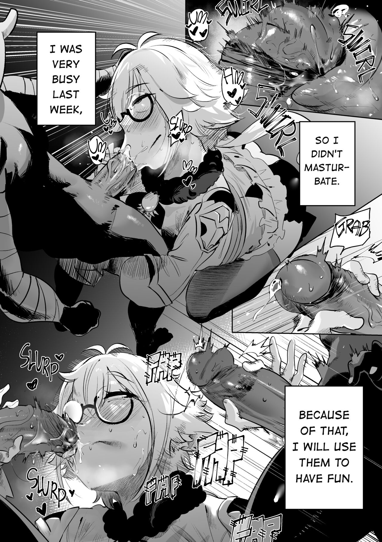 Sucrose &amp; 3 Hilichurls page 3 full
