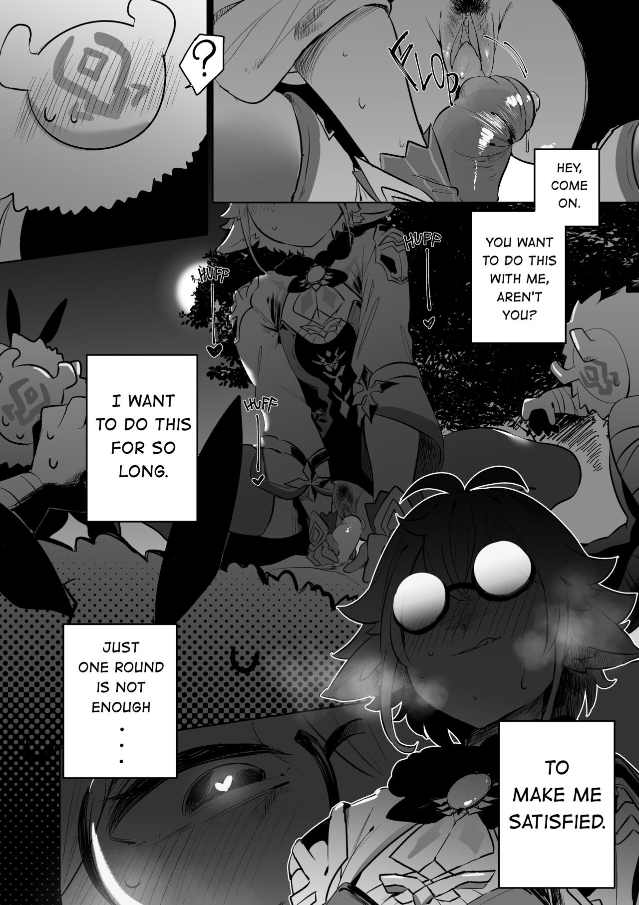 Sucrose &amp; 3 Hilichurls page 6 full