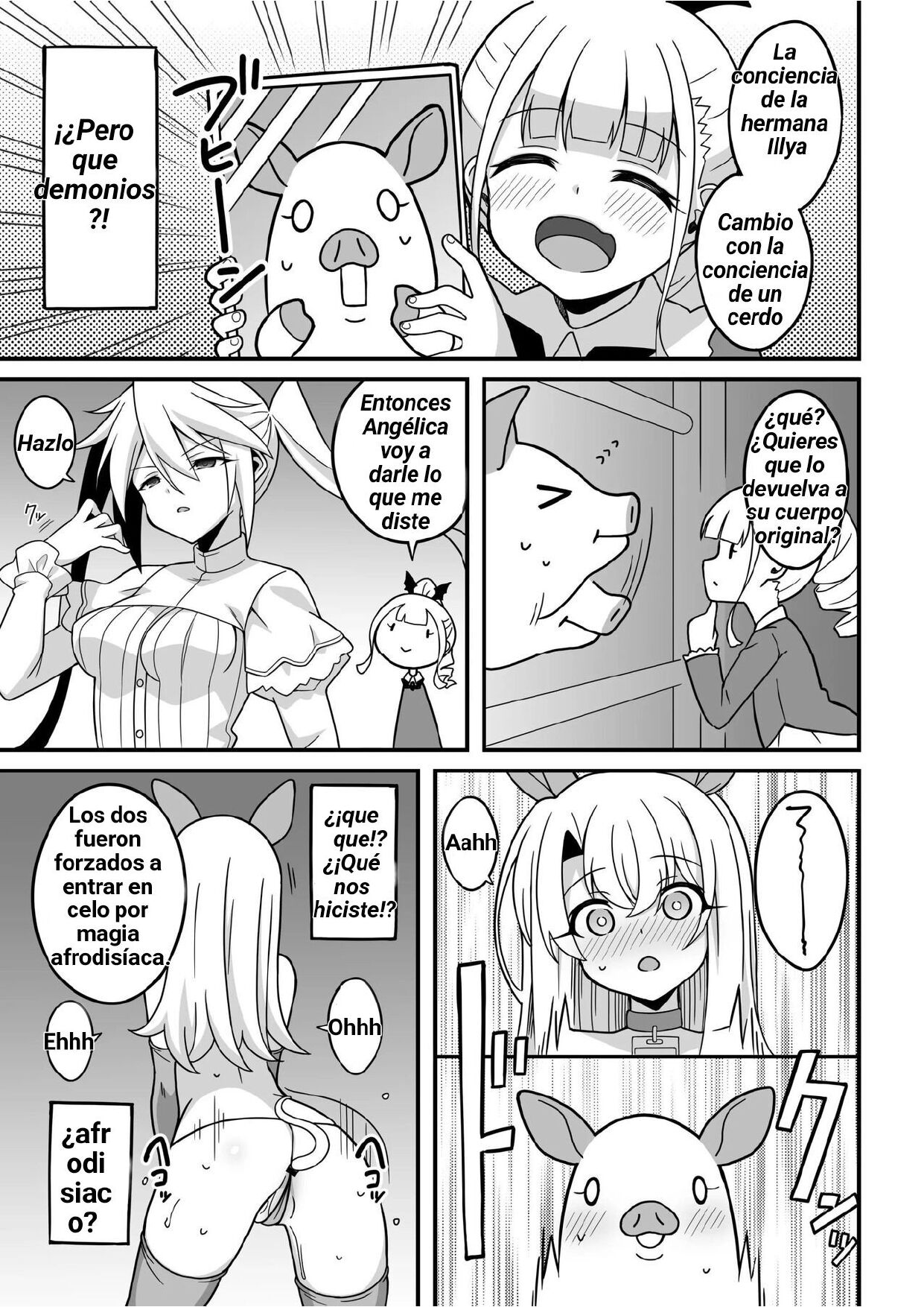 Watashi-tachi Chikan Sarechaimashita | Nos han cambiado de cuerpo page 3 full