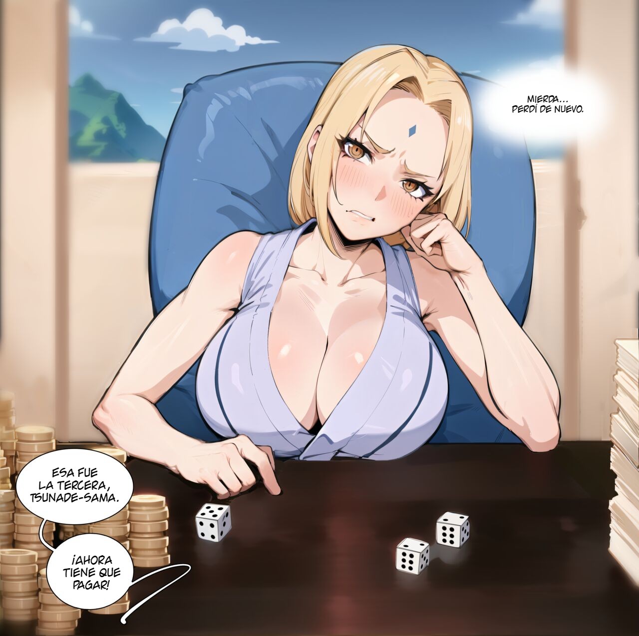 Tsunade Comic page 1 full