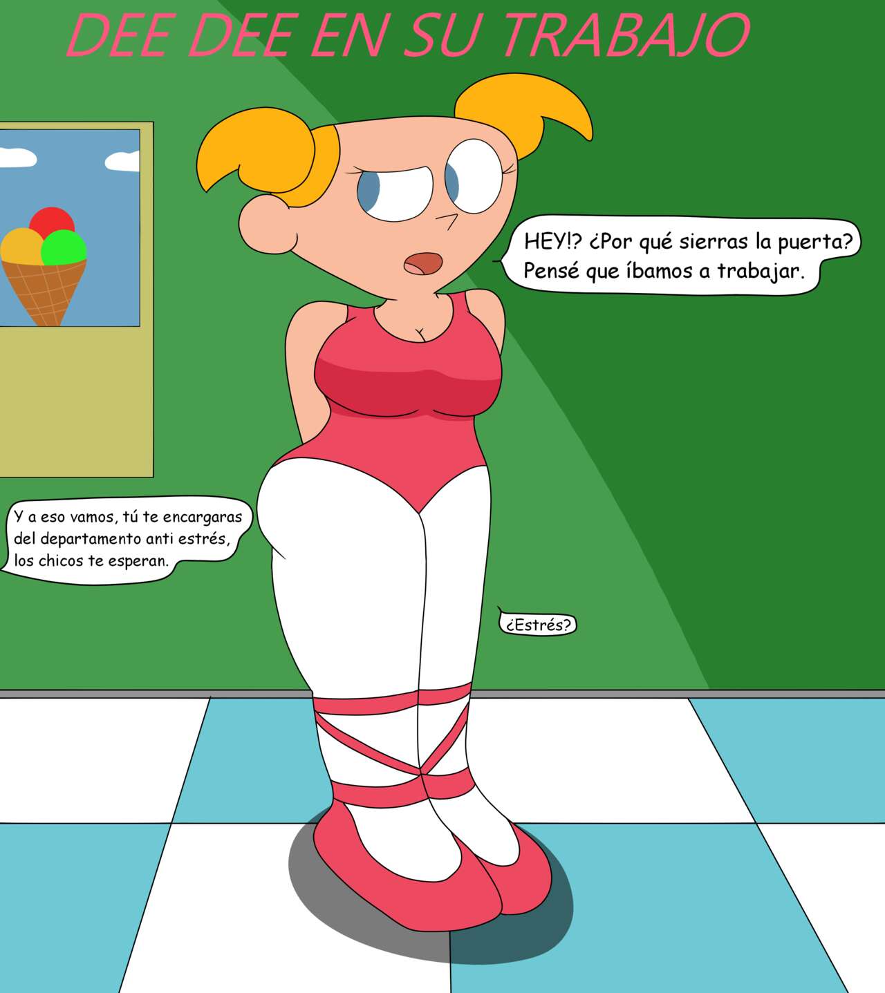 DEE DEE EN SU TRABAJO page 1 full