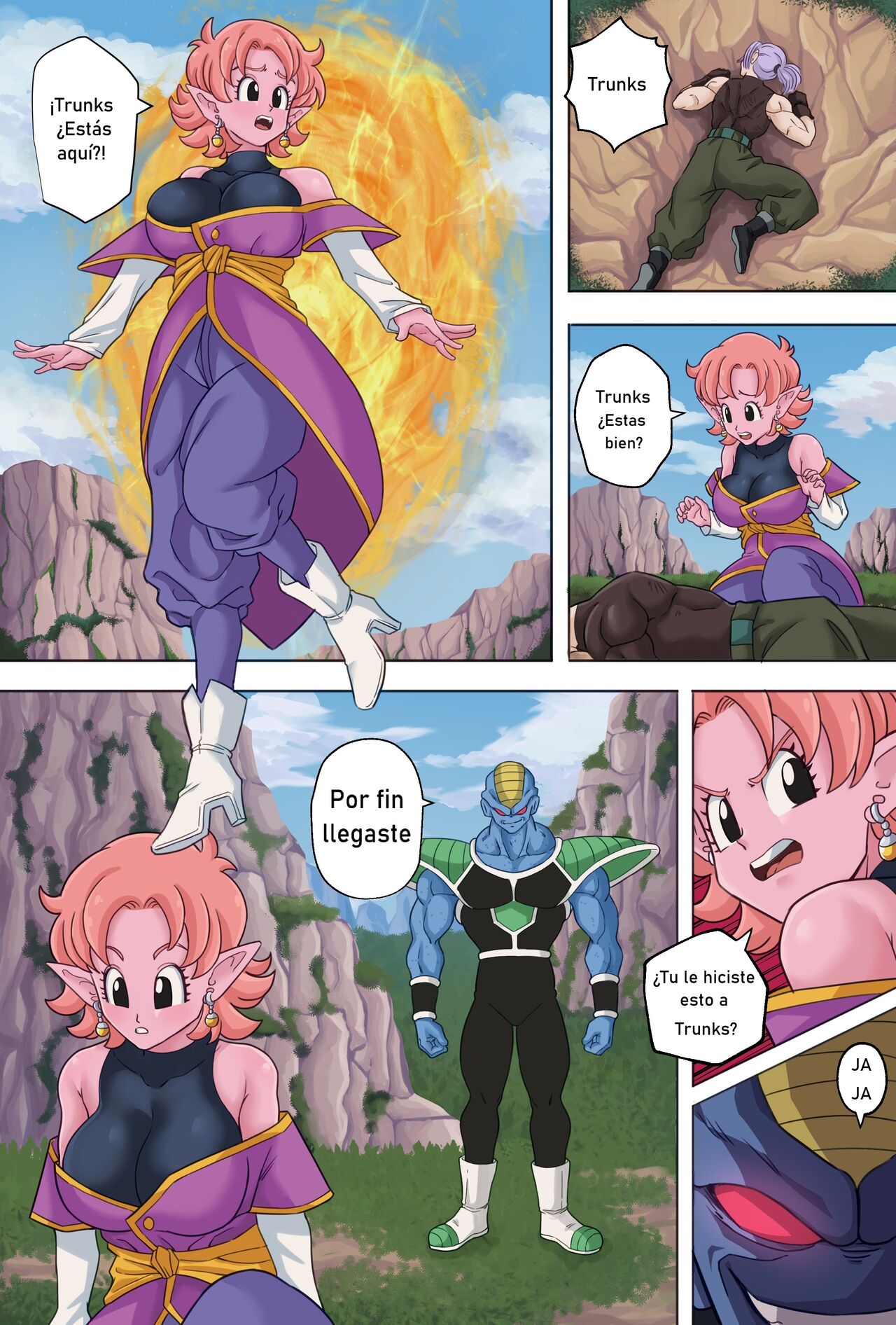 AxlexCima: The Ginyu Saga! Pt.7! page 2 full