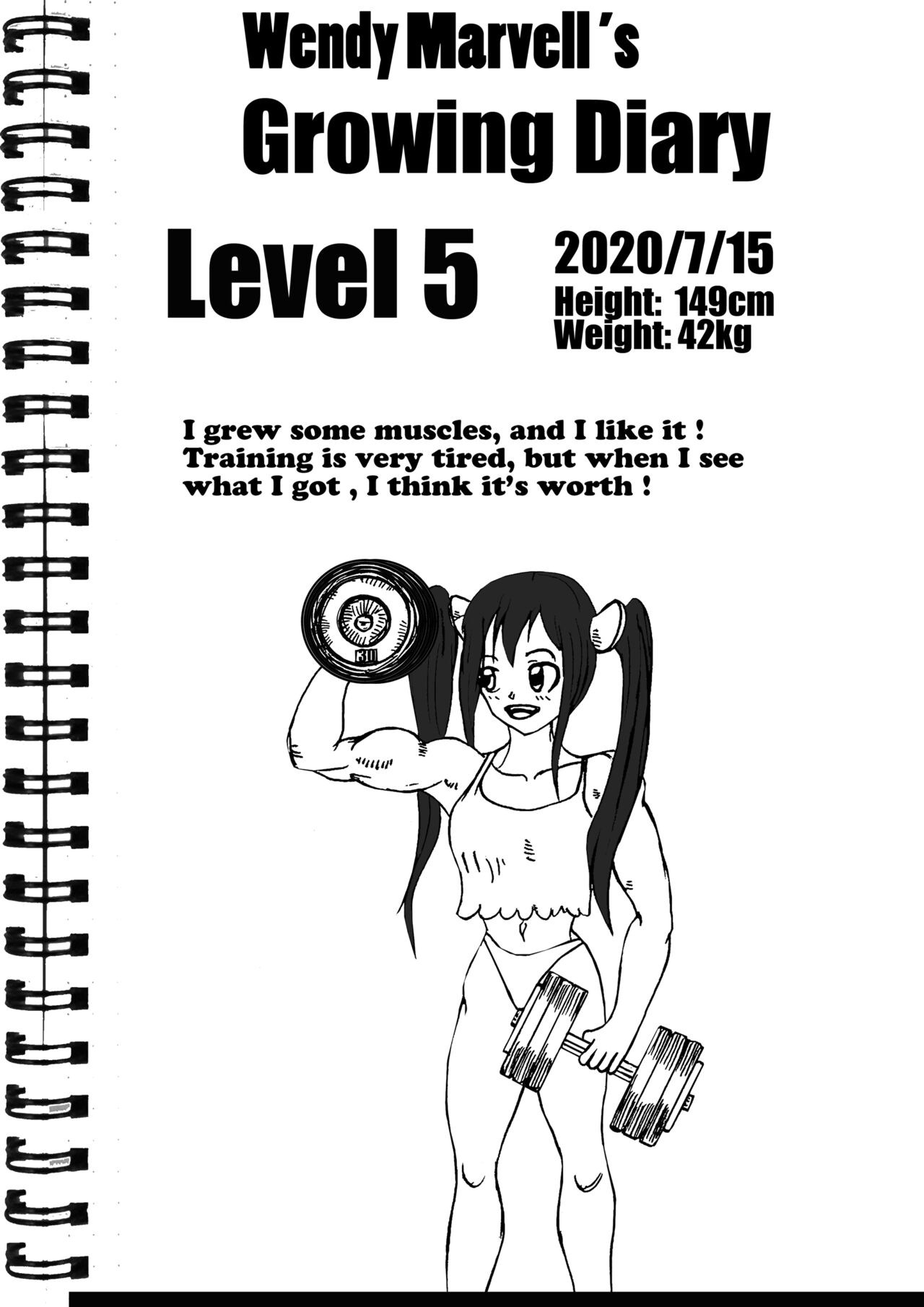 Wendy Growing Diary page 3 full