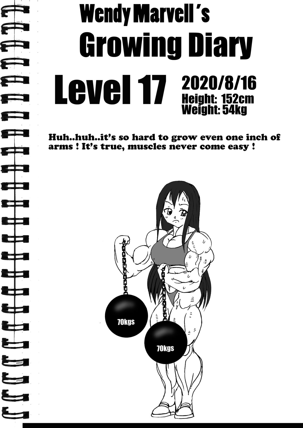 Wendy Growing Diary page 6 full