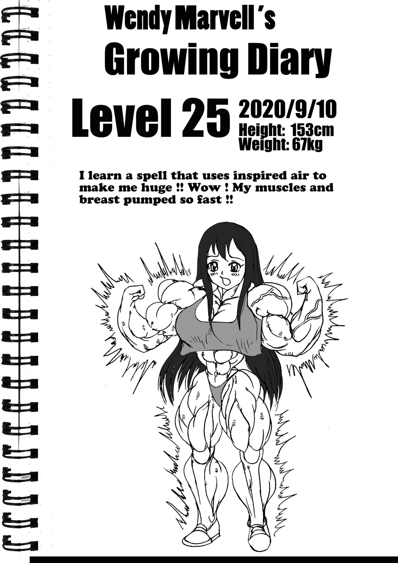 Wendy Growing Diary page 8 full