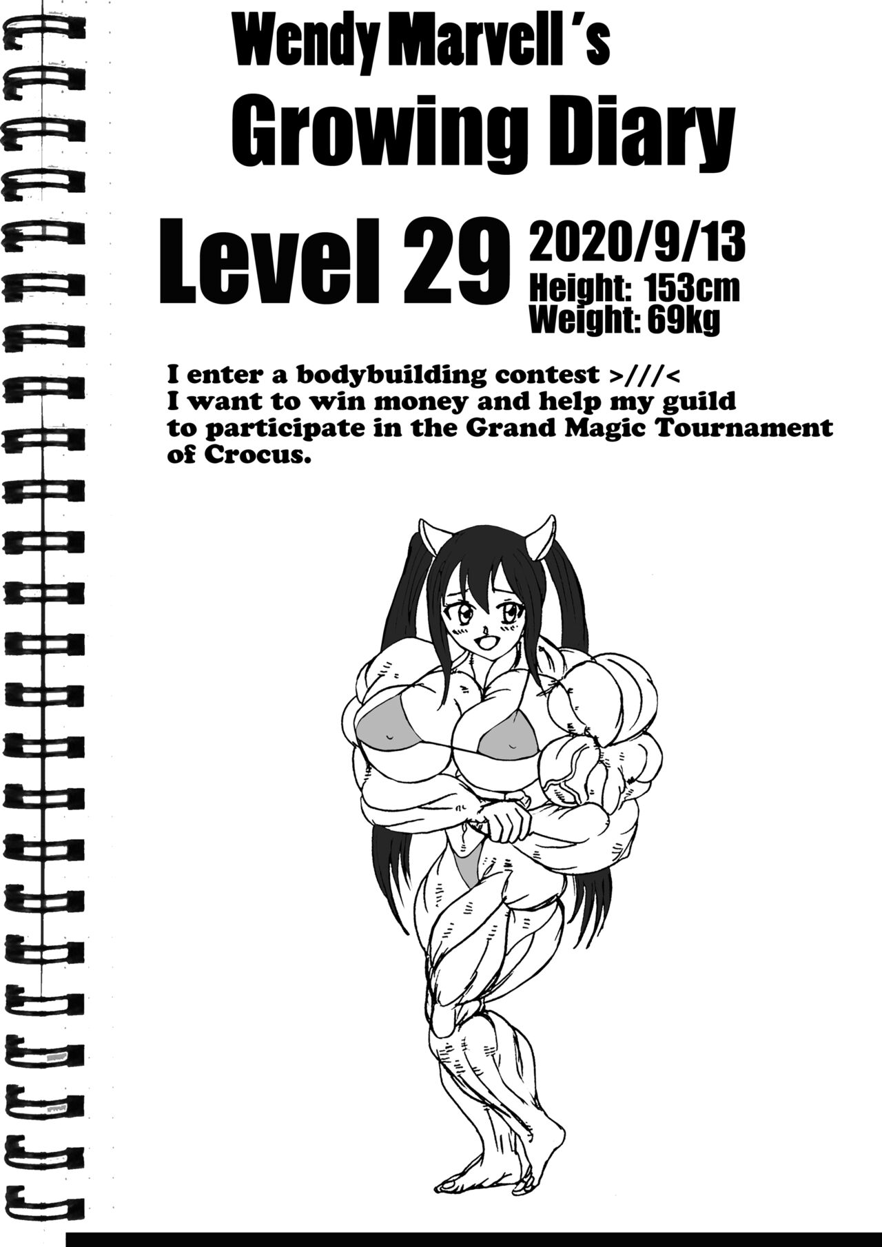 Wendy Growing Diary page 9 full
