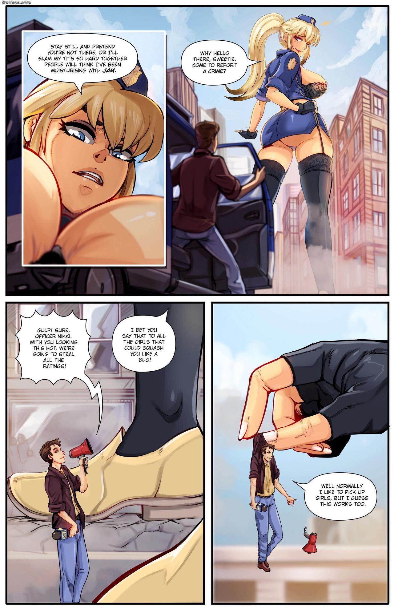 A Goddess of Law - Officer Nikki page 9 full