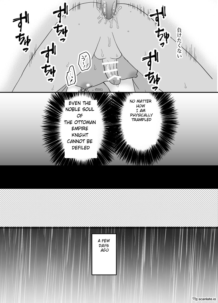 Kedakai Osu Manko Teikoku no Kishi wa Ochinpo Dorei nante Zettai Naranai! | Knights of the noble Ottoman Empire should never be penis slaves! page 7 full