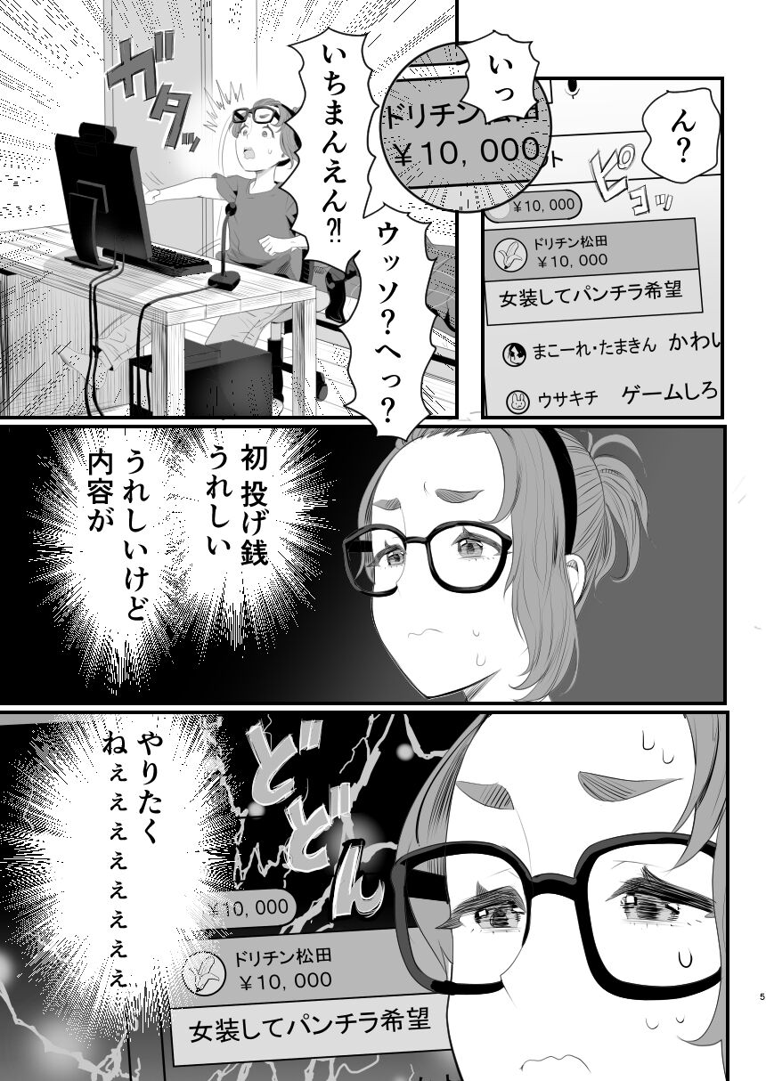 Otokonoko Haishinsha Nagesen ni Noserarete Hamerarechaimashia page 5 full